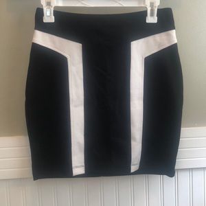 Black and White Skirt